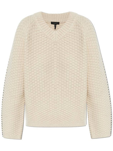 Rag & Bone  Sweater Norma, Women's, Cream - RAG & BONE - BALAAN 1