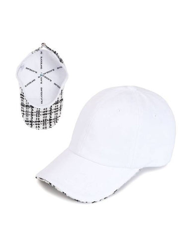 Tweed Cap White - BLACKBLOND - BALAAN 1