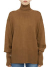 Women's Collo Alto Turtleneck Brown - STUDIO NICHOLSON - BALAAN 1