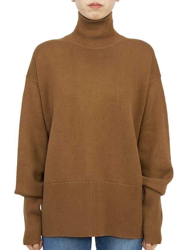 Women's Collo Alto Turtleneck Brown - STUDIO NICHOLSON - BALAAN 2