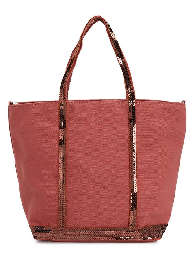 0PVE01 V40435 401 Cabasa Petite Sequin Small Women s Tote Bag Shoulder - VANESSA BRUNO - BALAAN 4