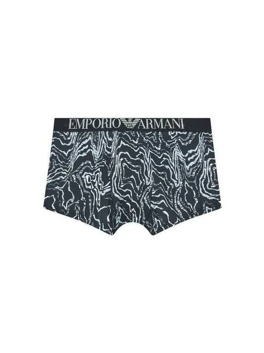 UNDERWEAR Men s Logo Banding Patterned Drawn Black - EMPORIO ARMANI - BALAAN 1