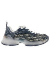 Vibe Oblique Transparent Rubber Low Top Sneaker Navy - DIOR - BALAAN 2