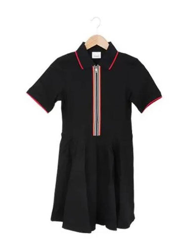 Women s cotton zip up dress keiley black 8084417 A1189 - BURBERRY - BALAAN 1