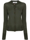 Bea Embroidered Logo Cardigan Green - VIVIENNE WESTWOOD - BALAAN 2