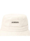 Le bob Gadjo Bucket Hat Offwhite - JACQUEMUS - BALAAN 7