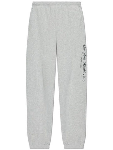 Sporty & Rich Sweatpants From The New York Collection, Unisex, Grey - SPORTY & RICH - BALAAN 1