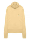 Julia Knit Turtleneck Pale Yellow - VIVIENNE WESTWOOD - BALAAN 2