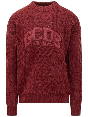 Gcds Logo Braids Sweater - GCDS - BALAAN 1