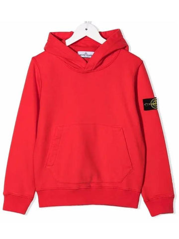 Kids Women s Waffen Hoodie Red 751661640 V0010 - STONE ISLAND - BALAAN 1