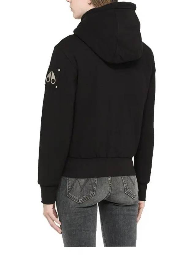 Classic Bunny Zip Up Hoodie Black - MOOSE KNUCKLES - BALAAN 11