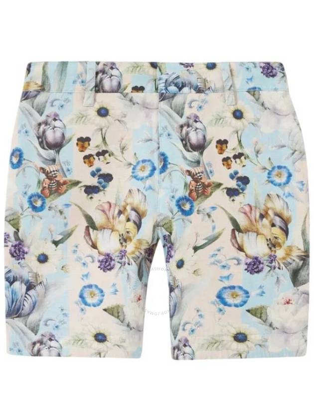 Burberry Boys Royston Floral Print Shorts Size 2Y - BURBERRY - BALAAN 1