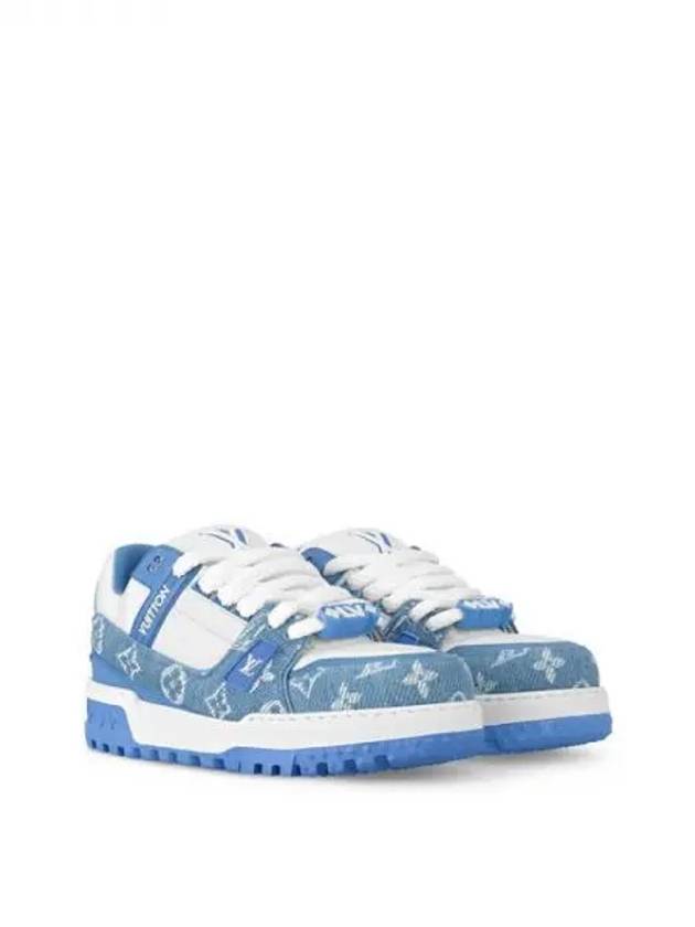 LV Trainer Maxi Low Top Sneakers Blue - LOUIS VUITTON - BALAAN 2