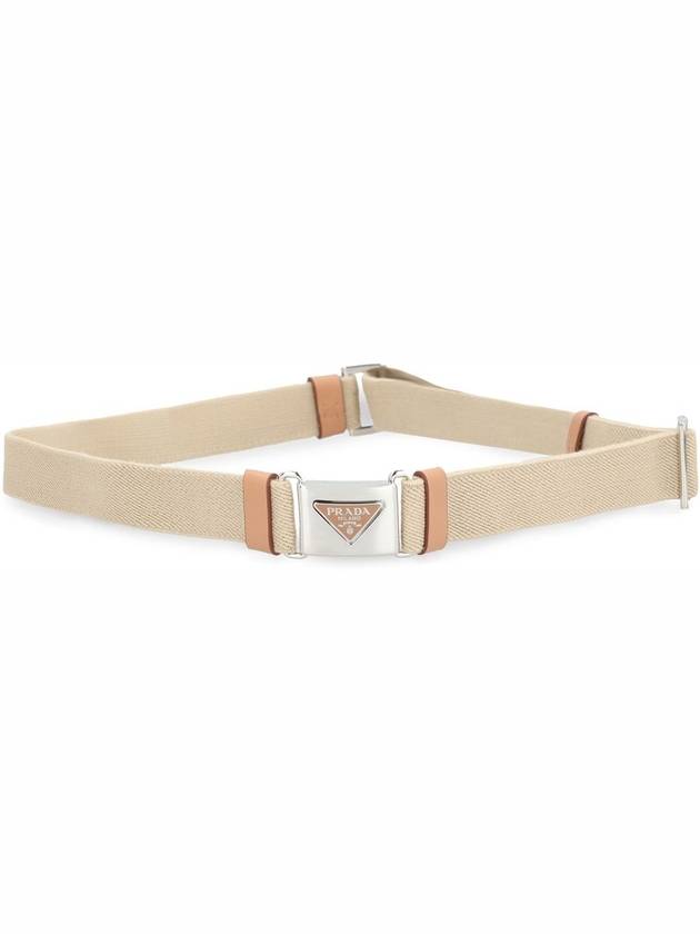 leather belt 2CN091315 F0F24 BEIGE O TAN - PRADA - BALAAN 3