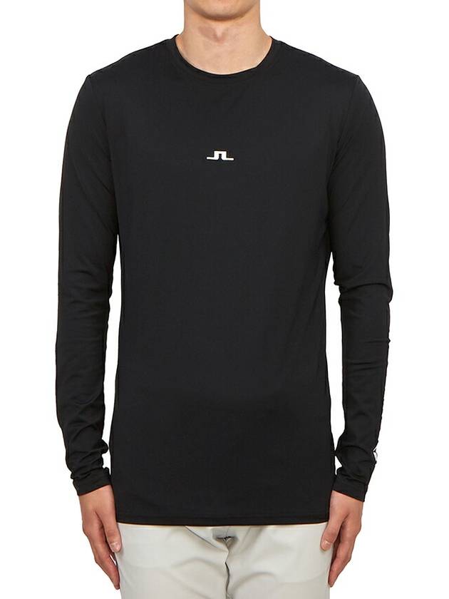 Golf Thor Logo Long Sleeve T-Shirt Black - J.LINDEBERG - BALAAN 2