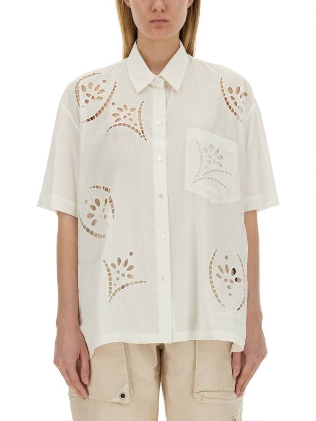 Shirt CH0067FCB2G06I 20WH White - ISABEL MARANT - BALAAN 2