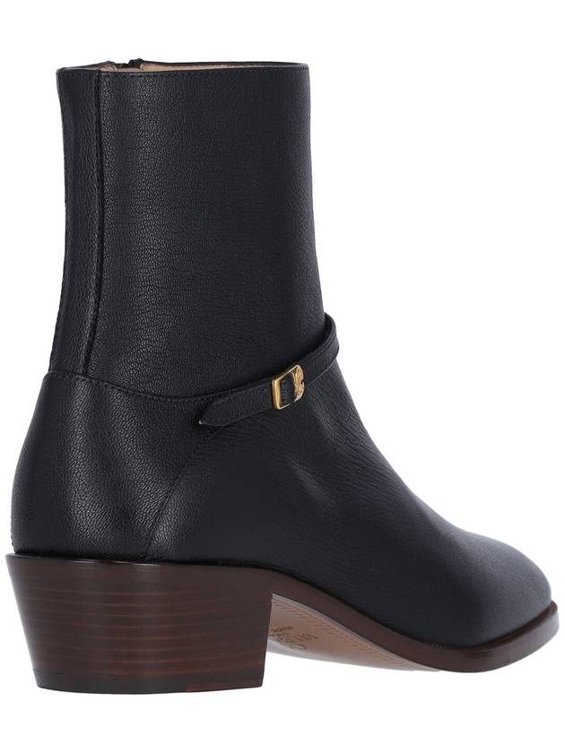 Valentino Garavani Boots Black - VALENTINO - BALAAN 4