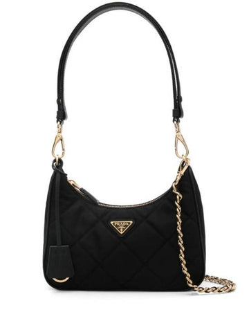 Re-Nylon Mini Bag Black - PRADA - BALAAN 1