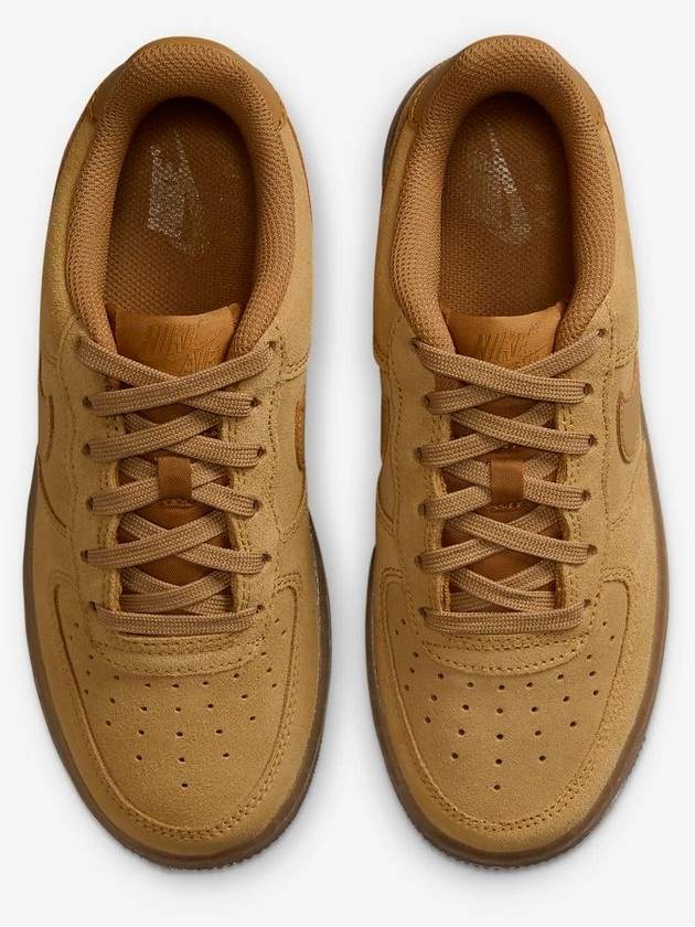 Air Force 1 LV8 GS Wheat Low Top Sneakers Brown - NIKE - BALAAN 5