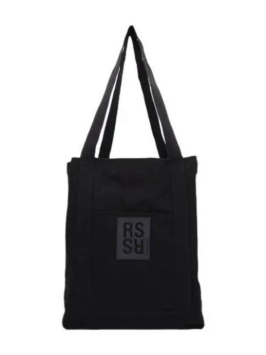 logo patch tote bag black handbag - RAF SIMONS - BALAAN 1