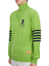 Golf wear men s neck polar knit MLM 2C AB02 LIME - MARK & LONA - BALAAN 3