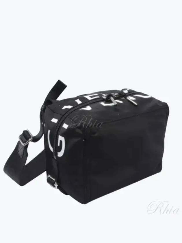 Small Pandora Nylon Shoulder Bag Black - GIVENCHY - BALAAN 2