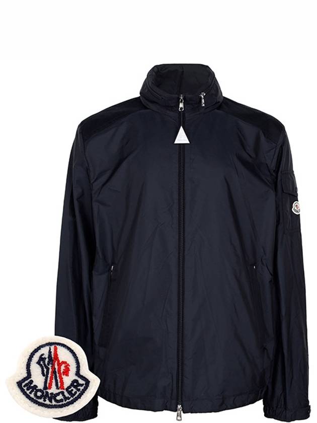 Navy JUMEAUX Windbreaker Hooded Jacket 778 00617 - MONCLER - BALAAN 1