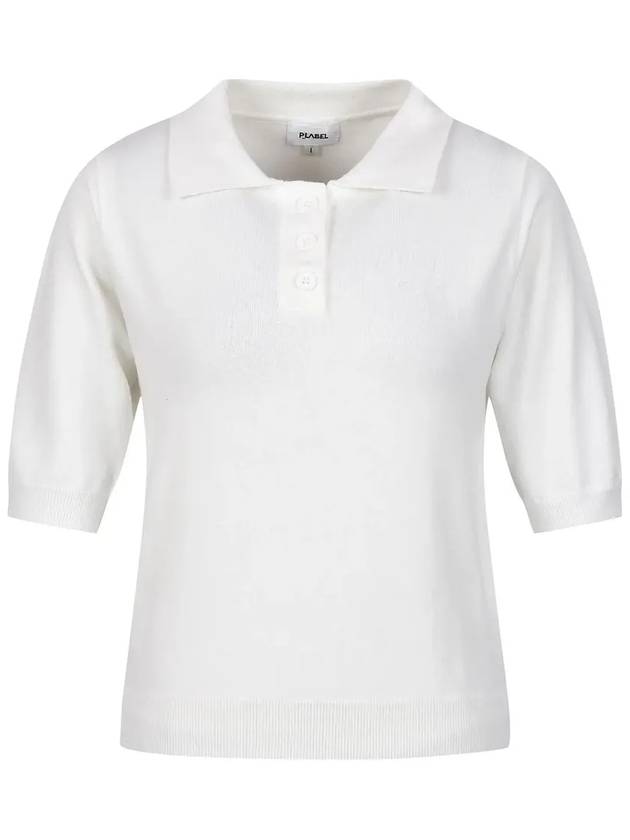 Polo collar short sleeve knit MK4MP301 - P_LABEL - BALAAN 8