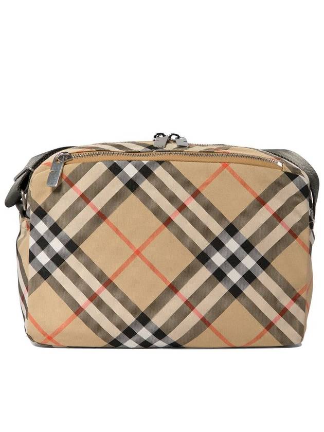 Vintage Check Messenger Bag Beige - BURBERRY - BALAAN 4