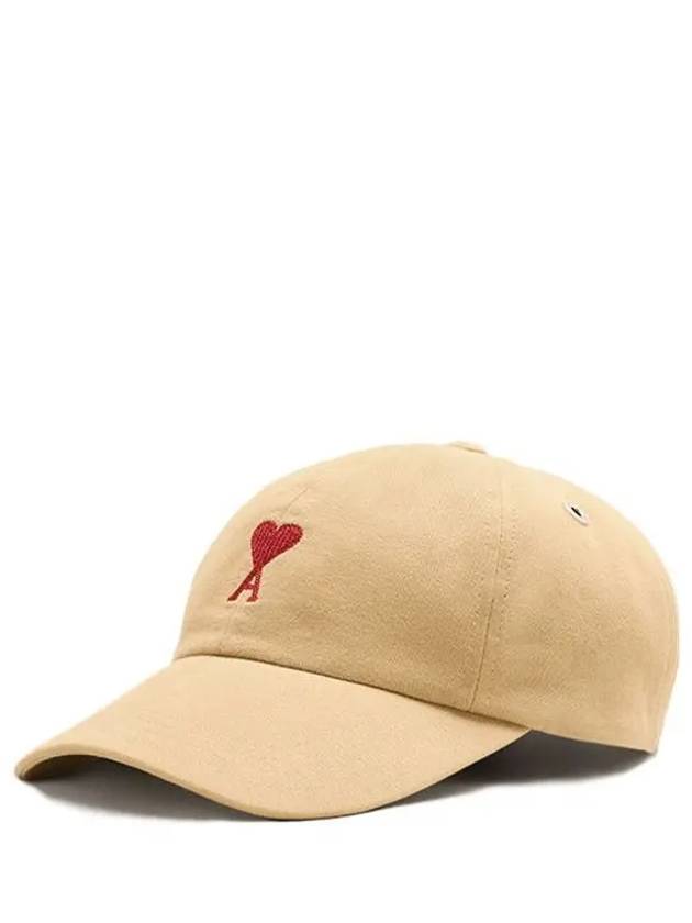 De Coeur Logo Ball Cap Sand - AMI - BALAAN 3