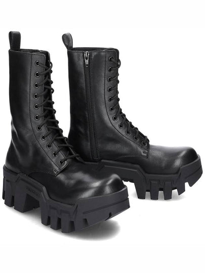 Bulldozer Lace Up Wolker Boots Black - BALENCIAGA - BALAAN 2