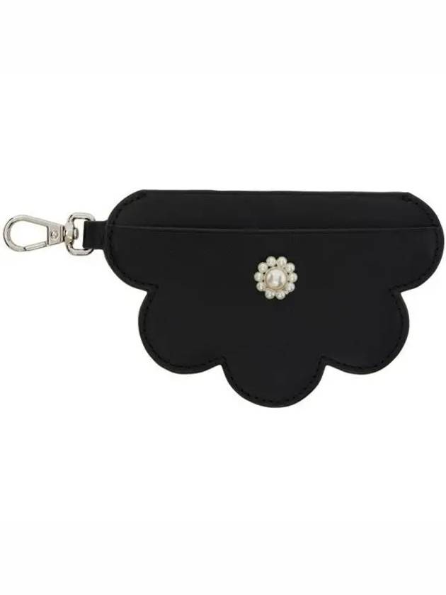 Black Daisy Card Wallet 241405F037000 271536 1147430 - SIMONE ROCHA - BALAAN 1