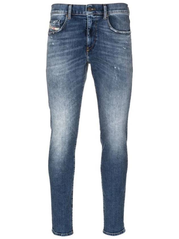 Men's Dstrukt Slim Jeans Medium Blue - DIESEL - BALAAN 2