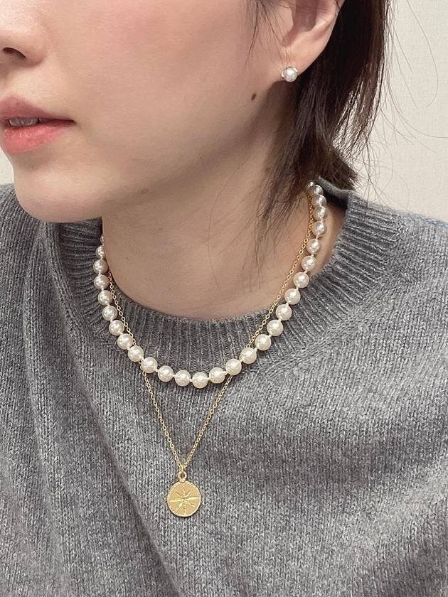 Classic Pearl 8mm Necklace White - ELYONA - BALAAN 6