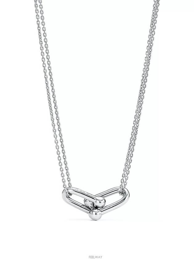 Lux You Double link pendant silver necklace 63104345 - TIFFANY & CO. - BALAAN 8