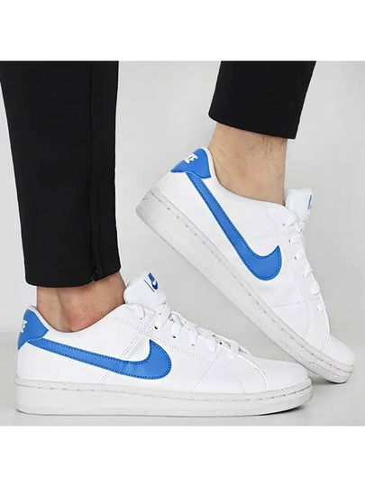 Court Royale 2 Next Nature Low Top Sneakers Photo Blue White - NIKE - BALAAN 2