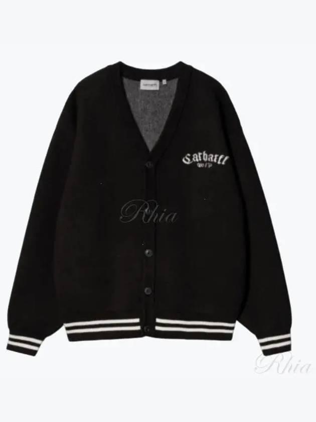 Onyx Button Up Cardigan Black - CARHARTT WIP - BALAAN 2