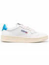 Men's Medalist Leather Low Top Sneakers White - AUTRY - BALAAN 2