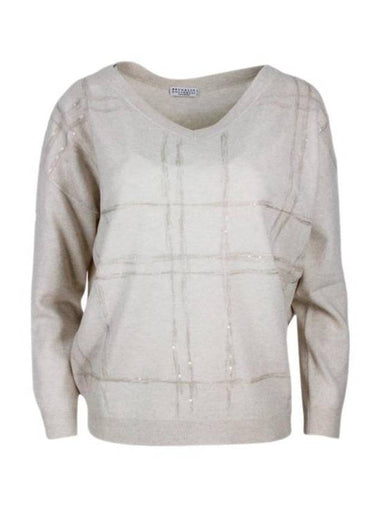 Sweater M16135902 C8718 AVENA - BRUNELLO CUCINELLI - BALAAN 1