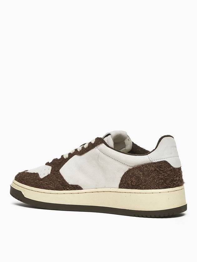 Medalist Low Top Sneakers White Brown - AUTRY - BALAAN 3