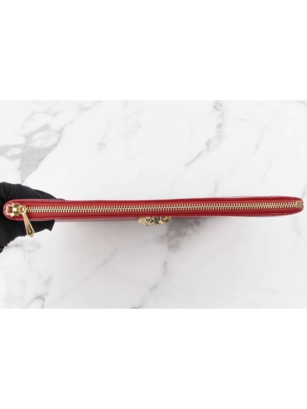 tiger head clutch red - GUCCI - BALAAN 7