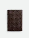 Intrecciato Flap Calfskin Card Holder Fondant - BOTTEGA VENETA - BALAAN 2