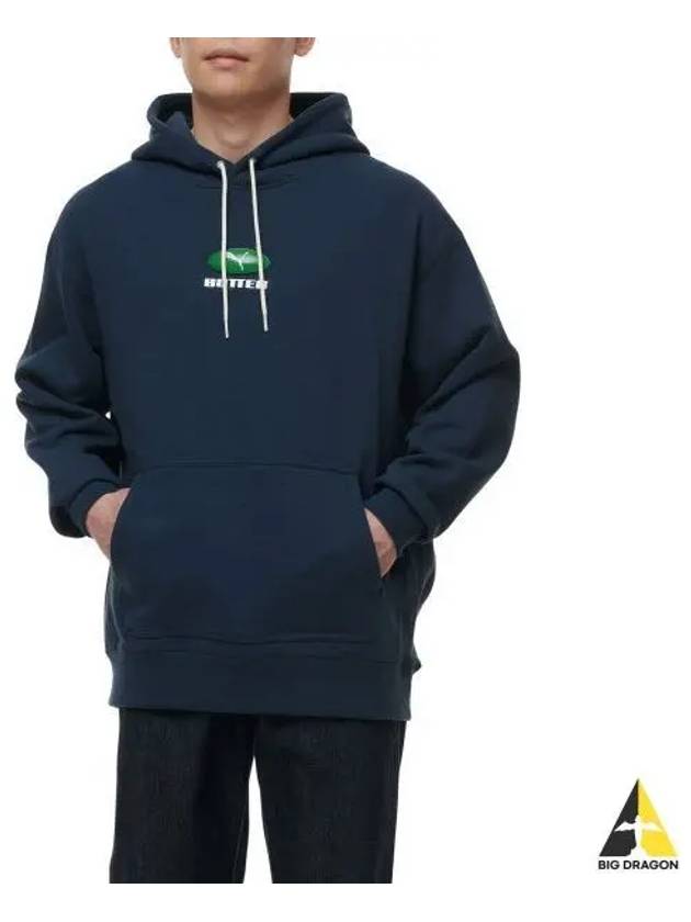 Butter Goods Hooded Sweatshirt Navy 534057 84 - PUMA - BALAAN 1