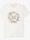 Elmo Pocket Cotton Short Sleeve T-Shirt White - MAX MARA - BALAAN 3