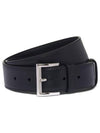 logo decorated square buckle belt 1CC5458NQ - PRADA - BALAAN 1