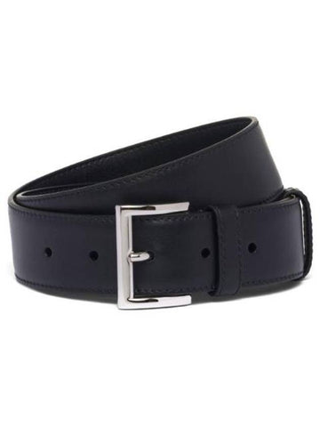 logo decorated square buckle belt 1CC5458NQ - PRADA - BALAAN 1