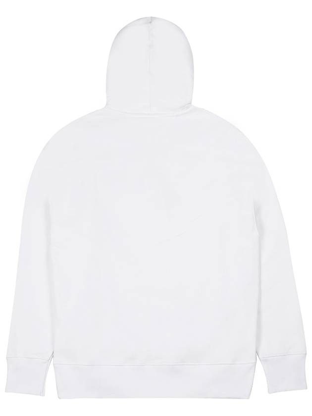 Tommy Jeans Logo Hoodie White - TOMMY HILFIGER - BALAAN 3