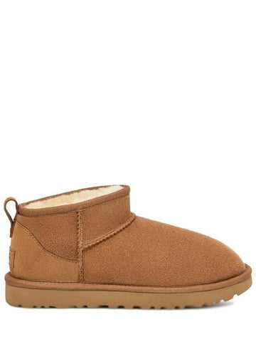 Brown 'Ultra Mini' Boots In Suede Woman - UGG - BALAAN 1