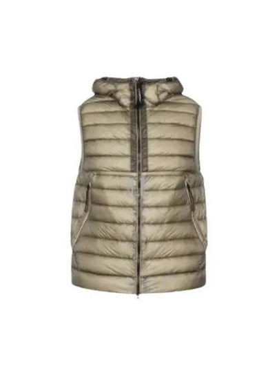 D.D. Shell Goggles Down Vest Beige - CP COMPANY - BALAAN 2