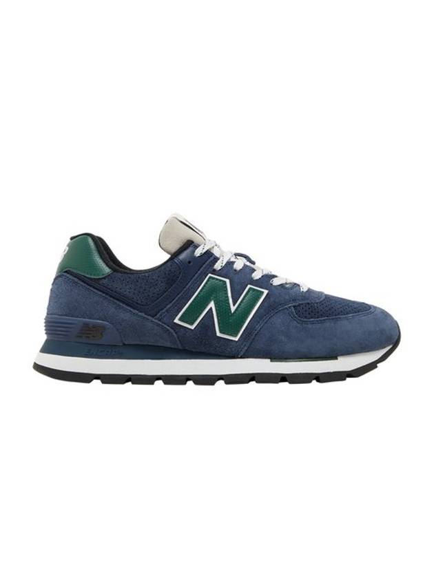 547 Rugged Low Top Sneakers Navy Green - NEW BALANCE - BALAAN 1